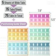 thumbnail image 2 of Mr. Pen- Bible Tabs, 75 Tabs, Pastel Colors, Laminated Bible Tabs for Women and Men,, 2 of 7