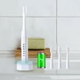 thumbnail image 2 of Wovilon Sound Rechargeable Toothbrush For Adults And Kids,Travel Toothbrush With 4 Brush Heads,5 Modes PowerToothbrush, WIth Magnetic Base Charging, 2 of 7