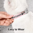 thumbnail image 3 of TELOLY Small Dog Collar,Cute Leather Dog Collar for Girl,Adjustable and Soft Pet Collar, 3 of 7