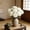 White, variant on 17" Artificial Carnation Flowers, Real Touch Fake Silk Carnation Bouquets, Cemetery Flowers & Floral Arrangements for Bridal, Home Table Centerpieces, Mother's Day Gift