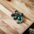 thumbnail image 3 of Talavera Lizard Figurine | Mexican Handcrafted Wall Decor, 3 of 6