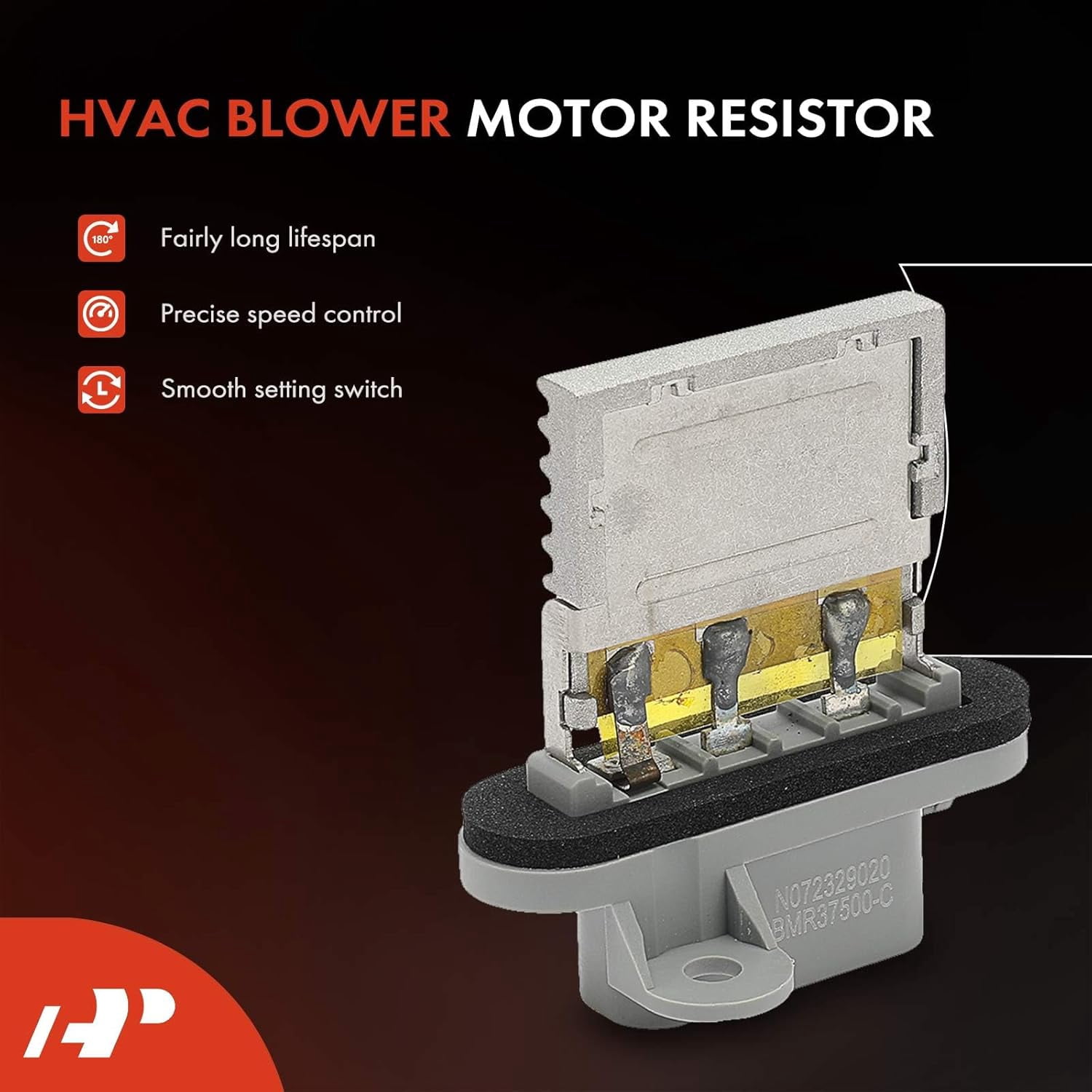 A-Premium HVAC Blower Motor Resistor with Wiring Harness Compatible with Chevrolet Venture 2001-2005 & Oldsmobile Silhouette 2001-2004 & Pontiac Montana 2001-2005, 3.4L - Rear Side