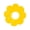 Yellow, variant on PrimeGo Cat Cone Recovery Collar Adjustable Cute Sunflower Pet Cone Collar Felt Recovery Cone for Kittens Prevents Lick-Bite And Scratching