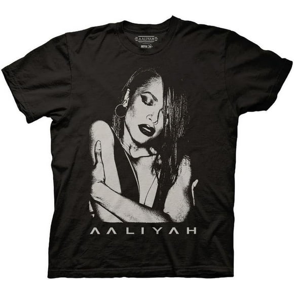 Aaliyah 1 Color with Name Below Adult Unisex Crew T-Shirt
