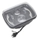 thumbnail image 3 of Faro cuadrado para coche, faro LED DRL, señal de giro, resistente al agua, luz de alta transmitancia de 12 a 48V, 3 of 5