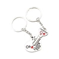 thumbnail image 2 of Guardurnaity 1 par de llaveros para parejas con forma de corazón, colgante bonito, llavero para amantes de la aleación, regalo de aniversario Ropa, zapatos y accesorios Miscelánea, 2 of 6