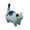 Blue, variant on kowaku Tea Pet Lovely Miniatures Gift Decoration Cat Figurine for Tearoom Desk Home Green