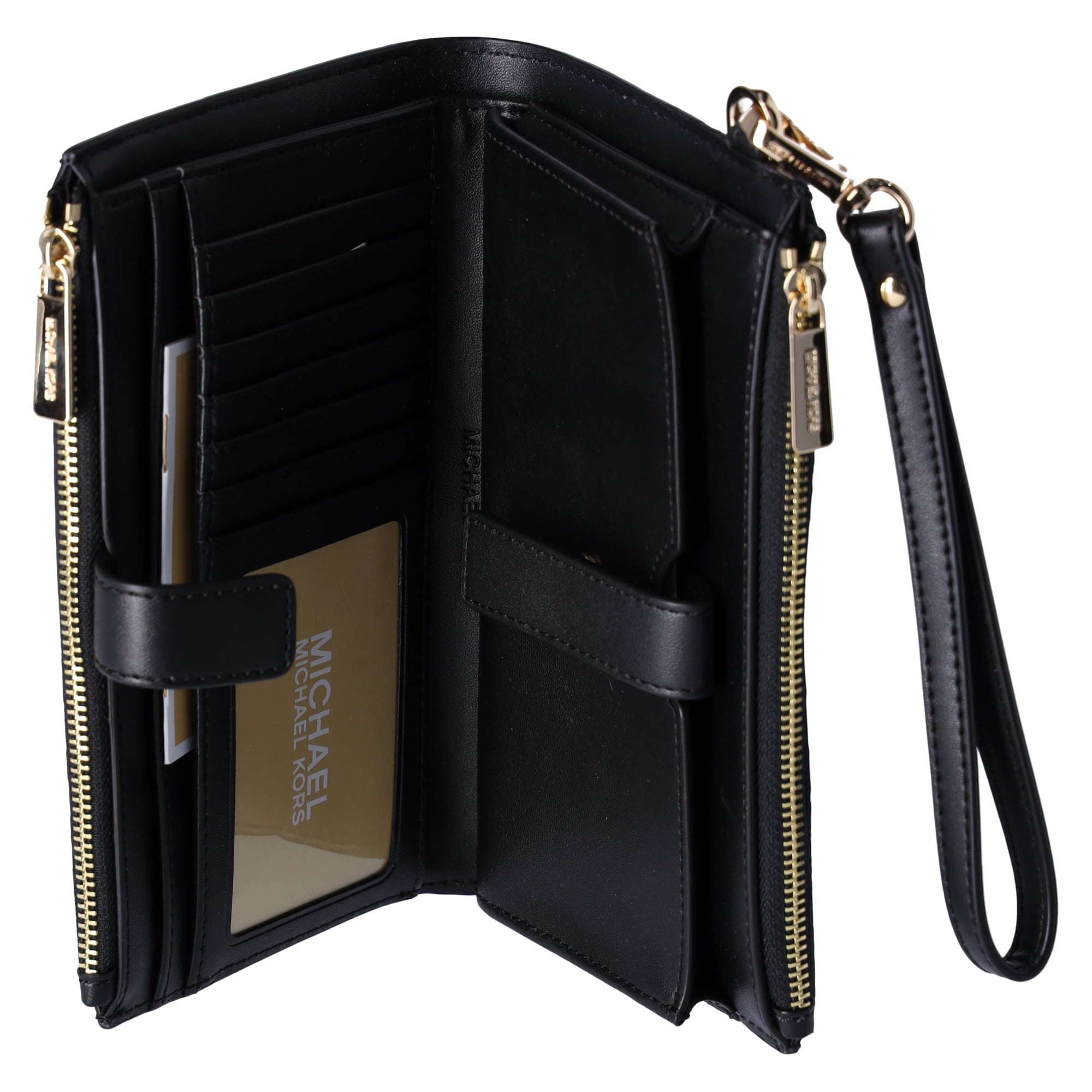 Michael Kors Womens Jet Set Travel Large Double Zip Wallet MK Michael Kors Womens Jet Set Travel Large Double Zip Wallet MK