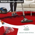 thumbnail image 5 of Red Black Ombre Outdoor Rug for Patio/Deck/Porch, Non-Slip Large Area Rug 5 x 8 Ft, Modern Abstract Art Indoor Outdoor Rugs Washable Area Rugs, Reversible Camping Rug Carpet Runner, 5 of 8