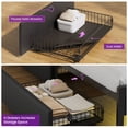 thumbnail image 5 of Greenstell Full Bed Frame With 4 Storage Drawers - Metal Platform Bed with Charging Station, LED Bed Frame, Easy Assembly, Noise-Free, Adult, Black, 5 of 7