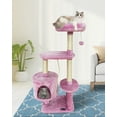 thumbnail image 4 of Cute Cat Tree Tower for Indoor Cats Condo with Sisal Scratching Posts Jump Platform Cat Furniture Activity Center Play House Bed Kitten, 4 of 7