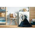 thumbnail image 2 of Ahgly Company Machine Washable Indoor Round Abstract Night Black Area Rugs, 5' Round, 2 of 7
