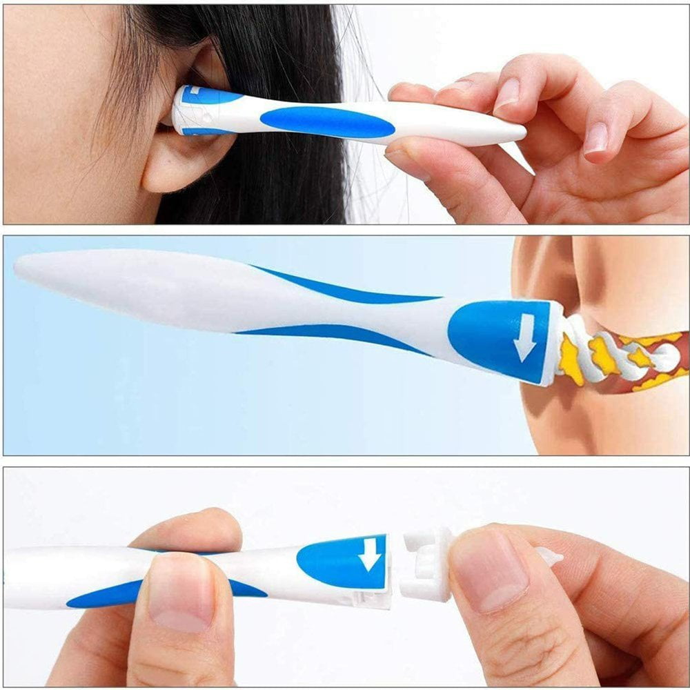 Ear Wax Remover Safe Qgrips Ear Wax Removal Tool Soft Silicone Spiral