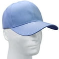 thumbnail image 5 of 3-Pack Plain Baseball Dad Cap Adjustable Size for Outdoor Activities Sky Blue, 5 of 6