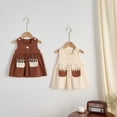 thumbnail image 2 of Nuevo vestido informal sin mangas de verano para niñas de 0 a 4 años, vestidos de princesa con bolsillo de retales de estilo Retro para niños, ropa para bebés y niños, 2 of 6