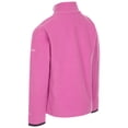 thumbnail image 2 of Trespass Girls Fleece Jumper Sybil - 1/2 Zip Contrast Colour, Binding on Cuffs, Facing on Inner Collar, Knitted, 100% Polyester, 2 of 7