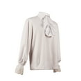 thumbnail image 4 of WEIYLL Chemises à Manches Longues pour Garçons Couleur Unie Boutonnée Lacée Jacobite Écossaise Classique pour 5-6 Ans, 4 of 7