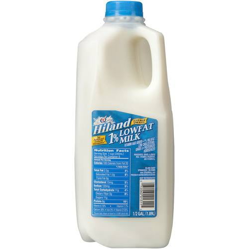 Hiland 1 Low Fat Milk Half Gallon Walmart Com Hiland 1 Low Fat Milk Half Gallon Walmart Com