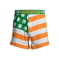 thumbnail image 6 of Mad Engine St. Patrick's Irish For A Day Shamrock Flag Men's Boxer Shorts, 6 of 6