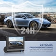 thumbnail image 2 of Dash Cam CHENSIVE de 3 canales, 1080p, 4 pulgadas, gran angular de 170°, 2 of 6