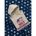thumbnail image 3 of 4Th July Independence Day. Hoodie Men -Image by Shutterstock, Male Small, 3 of 4