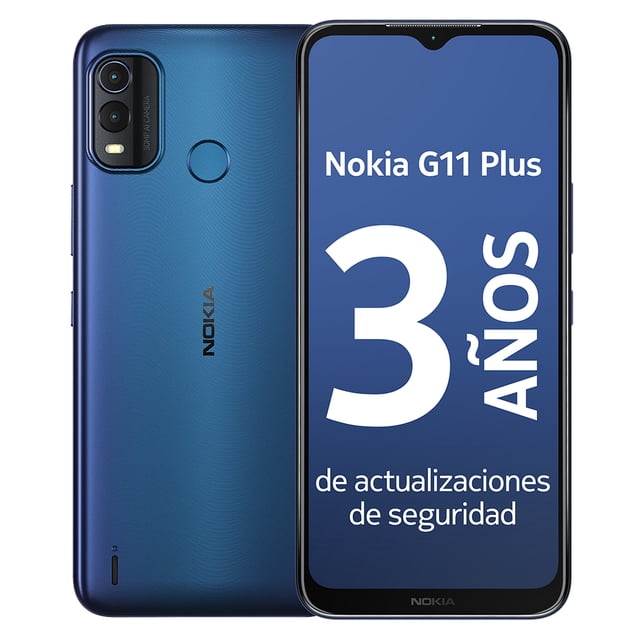 Telefono Nokia G11 Plus, Single SIM, 3 Gb Ram, 64 Gb, Azul