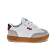 thumbnail image 6 of Levi's Toddler Zane Poly Canvas Casual Lace Up Sneaker Shoe, 6 of 8