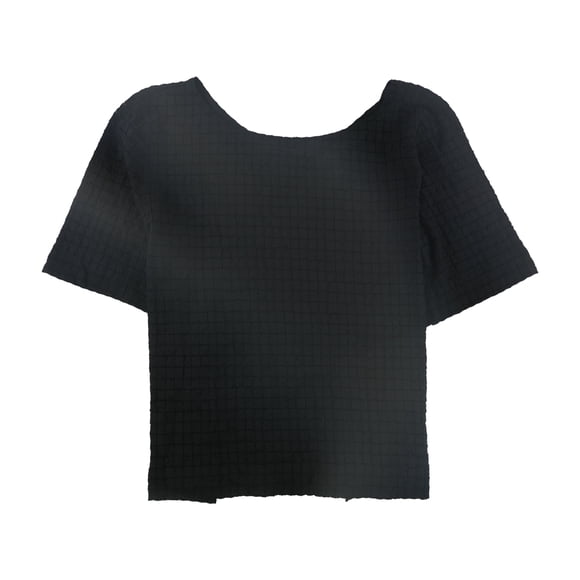 Blusa Eileen Fisher Bateau Pullover para mujer negro mediano