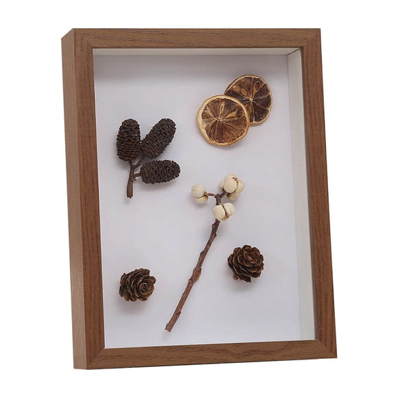 More Frames Shadow Box Frame 6X4IN Box Picture Frame Display Case For Bouquet Photos Keepsakes Medals Framed But Without Flowers