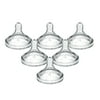 Dr. Brown's Natural Flow Level 4, Wide-Neck Baby Bottle Nipple, Fast Flow, 9m+, 100% Silicone, 6 Pack