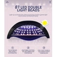 thumbnail image 5 of 380W UV Nail Lamp 81 LEDs Nail Dryer Machine With LCD Screen Quick-drying Manicure Lamp For Curing All Nails Gel Nail Art Tools, 5 of 6