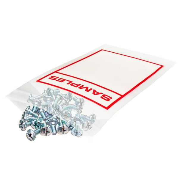 Download Pack of 1000 Zip Lock Bags 6 x 9. Seal Top White Block ...