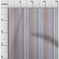 thumbnail image 1 of oneOone Viscose Chiffon Fabric Multicolor Stripe Fabric Prints By Yard 42 Inch Wide, 1 of 1