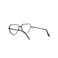 thumbnail image 4 of Gravity Shades Women's Heart Shaped Transparent Clear Lens Sunglasses, Black, 4 of 4