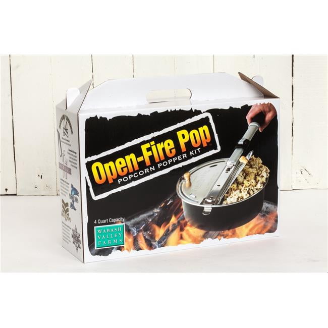 Wabash Valley Farms 27008 Open Fire Outdoor Popcorn Popper Walmart