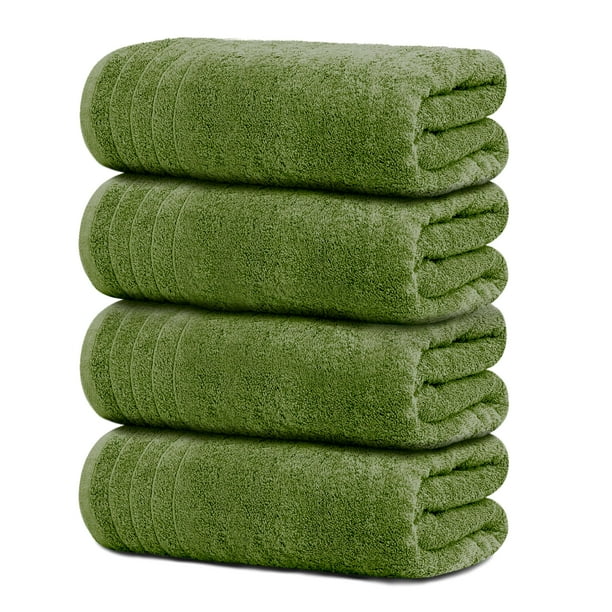 Toallas de baño Tens Toallas extra grandes, 100% algodón, paquete de 4