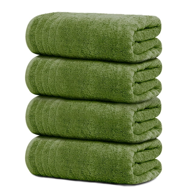 Toallas de baño Tens Toallas extra grandes, 100% algodón, paquete de 4