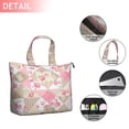 thumbnail image 2 of Pioneer Flower Floral Print Pattern Travel Tote Bags for Women Carry On,Large Weekender Bags for Women Travel,Multi Functional Duffle Bag for Work,Shopping,Sports, 2 of 5