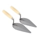 thumbnail image 3 of 2 Piezas Llana de Concreto Herramienta de Albañil Mango Firme Acero al Carbono Fácil de Limpiar Plasterado Preciso Adecuado para Proyectos de Bricolaje Jardinería Decoración de Hogar 2505T150, 3 of 8
