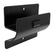 PeerBasics, Metal Wall Mount Hook, 215 lbs Capacity, Black