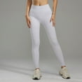 thumbnail image 2 of Riforla Leggings for Women High Waist Seamless Peach Lifting Yoga Pants Non See Through Fitness Running Compression Pants for Women Light Gray XL, 2 of 4