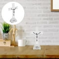 thumbnail image 2 of 1Pc Holy Cross Adornment Unique Prayer Ornament Home Desktop Decor White, 2 of 6