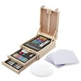 thumbnail image 3 of KINGART 105-Piece Mixed Media Art Set with Tabletop Easel – Art Painting & Drawing Kit for Beginners and Adults, 3 of 8