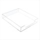 thumbnail image 1 of Bandeja Organizadora de Papel con Forma Carta Acrílico, Escritorio Transparente, Apilable para Accesorios, 1 of 7