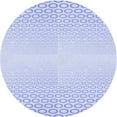 thumbnail image 1 of Ahgly Company Indoor Square Patterned Lavender Blue Area Rugs, 3' Square, 1 of 6