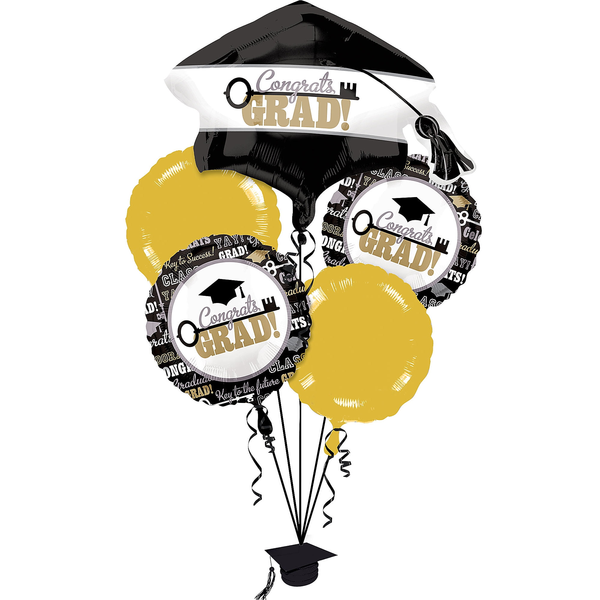 Details about   7 pc Keep Calm You're Moving On Balloon Bouquet Congratulations Graduation Grad 