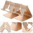 thumbnail image 2 of MasteelfCA 2pcs Sturdy Aluminium Alloy Mobile Phone Holder Desktop Metal Phone Stand Phone Accessory, 2 of 7