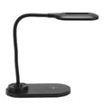 thumbnail image 1 of Lampe LED, Lampe de Bureau à Contrôle Tactile Polyvalente Éclairage Doux pour Chevet Noir, 1 of 7