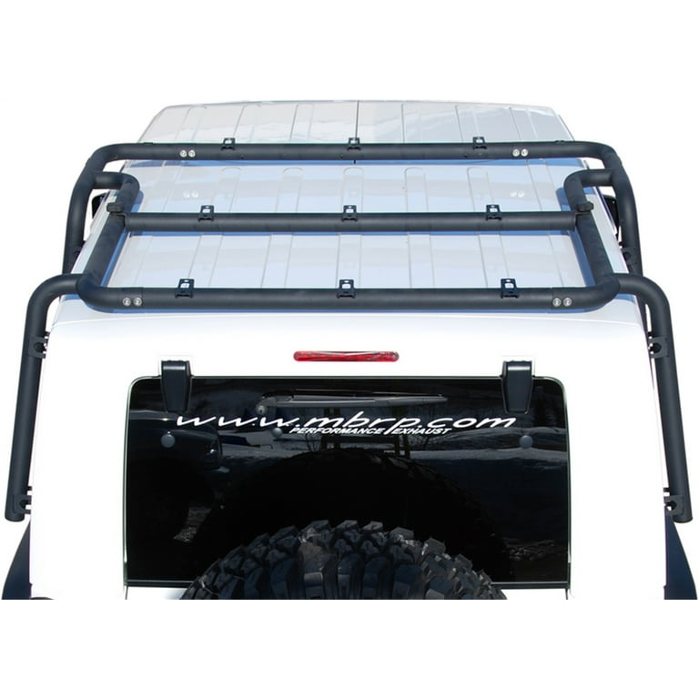MBRP 2007 2009 Jeep Wrangler JK Roof Rack System 4 door