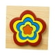 thumbnail image 3 of Kit de rompecabezas geométrico de madera, juguete para enseñar y aprender, juguete multicolor Flor, 3 of 9